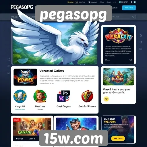 Características de usabilidade do site pegasopg para jogadores